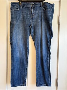 Liz Claiborne | Basic Blue Jeans City Fit Skinny Boyfriend Size 18